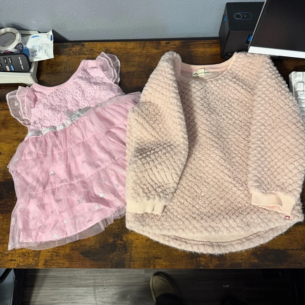 Clothing lot mixed brands‎ baby girls size 3T 4T 2 pieces
